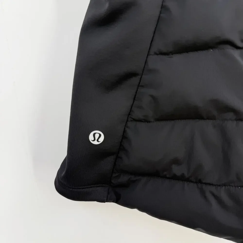 Lululemon | Down For It All Women's Black Lightweight Goose Puffer Vest 4